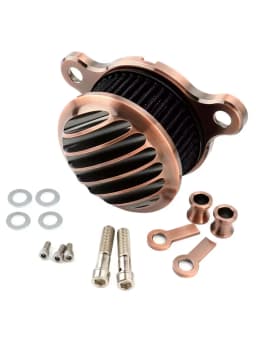 Motorcycle Air Filter Cleaner Intake Filter System Kit For Harley Sportster XL883 XL1200C 48 72 Forty Eight Seventy Two 91-2022