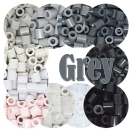Grey Color 5mm 1000PCS YantJouet Hama Beads Iron Fuse Beads Diy Puzzles Pixel Art Gift Toy