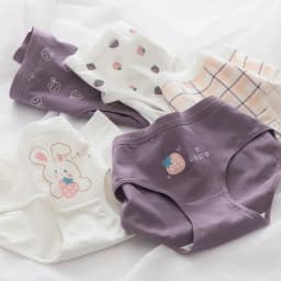 New Underwear Women Cute Rabbit Pattern Panties Girls Briefs Sexy Lingeries Cueca Calcinhas Cotton Shorts Underpants Cute Panty