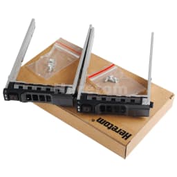 2(pack) NEW 08FKXC 2.5'' SAS SATA Server Tray Caddy for Dell PowerEdge R730 R630 T640 T630 HARD DRIVE Bracket 8FKXC