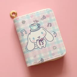 Hello Kitty Kawaii Coin Purses Sanrio My Melody Kuromi Cinnnamoroll Pudding Cute Wallet  Keychain Bags Card Holder Clutch Pouch