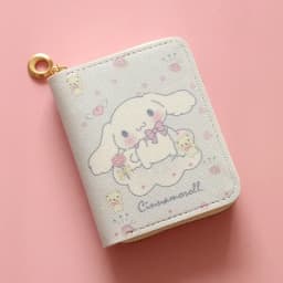Hello Kitty Kawaii Coin Purses Sanrio My Melody Kuromi Cinnnamoroll Pudding Cute Wallet  Keychain Bags Card Holder Clutch Pouch