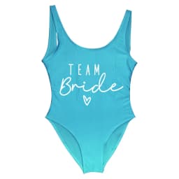 S-3XL White Bridal Team Bride Swimsuit One-Piece Bachelor Party Swimwear Women Swimsuit Hen Party Beachwear Pool Bathing Suit