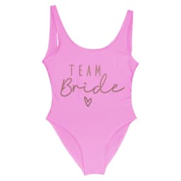 S-3XL White Bridal Team Bride Swimsuit One-Piece Bachelor Party Swimwear Women Swimsuit Hen Party Beachwear Pool Bathing Suit