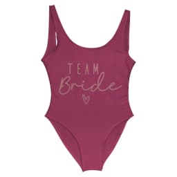 S-3XL White Bridal Team Bride Swimsuit One-Piece Bachelor Party Swimwear Women Swimsuit Hen Party Beachwear Pool Bathing Suit