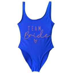 S-3XL White Bridal Team Bride Swimsuit One-Piece Bachelor Party Swimwear Women Swimsuit Hen Party Beachwear Pool Bathing Suit