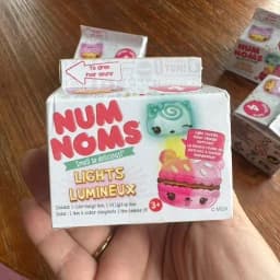 Numnoms Lipgloss Stamp Smell So Delicious Snow Cones Snackables Blind Box Doll Gifts Toy Model Anime Figures Collect Ornaments