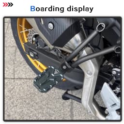 Motorcycle Accessories Front And Rear Foot Extension Seat Non-slip Pedal Brake Pedal For VOGE DS525X DS 525X DSX525 525 DSX