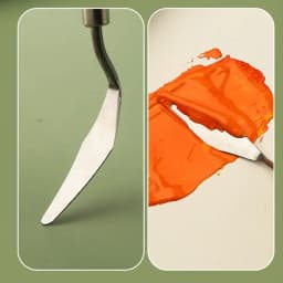 7/8/10/14Pcs Stainless Steel Oil Painting Knives Set Artist Crafts Spatula Palette Knife Mixing Knife Scraper Art Tools