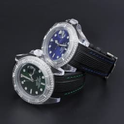 Watch Band for Omega X Swatch Joint MoonSwatch Curved End Diving Silicone Rubber Wrist Bracelet for Water Ghost Strap 20mm