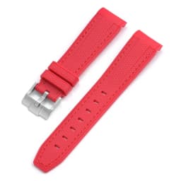 Watch Band for Omega X Swatch Joint MoonSwatch Curved End Diving Silicone Rubber Wrist Bracelet for Water Ghost Strap 20mm