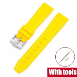 Watch Band for Omega X Swatch Joint MoonSwatch Curved End Diving Silicone Rubber Wrist Bracelet for Water Ghost Strap 20mm