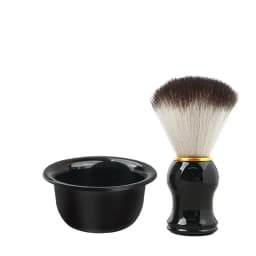 Professional Shaving Brush 1/2/3Pcs Set 3-in-1 Shave Kits, Shaving Bowl and Shaving Stand, Father's Day Men's Gift Kit