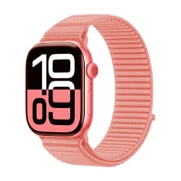 Breathable Nylon Loop Band for Apple Watch 46mm 45mm 44mm 42mm 41mm 40mm Comfort Strap for iWatch Series 11 10 9 8 7 6 Ultra