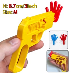 3D Printed Extendable Rock Paper Scissors Hand Toy Interactive Clapper Game for Kids Birthday Party Favors Family Entertainment