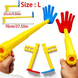 3D Printed Extendable Rock Paper Scissors Hand Toy Interactive Clapper Game for Kids Birthday Party Favors Family Entertainment