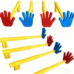 3D Printed Extendable Rock Paper Scissors Hand Toy Interactive Clapper Game for Kids Birthday Party Favors Family Entertainment