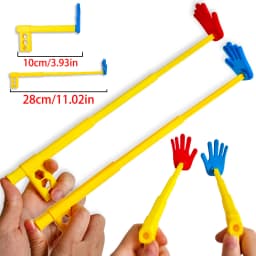 3D Printed Extendable Rock Paper Scissors Hand Toy Interactive Clapper Game for Kids Birthday Party Favors Family Entertainment