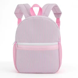 School Backpack Toddler Seersucker Cute Striped Backpack for Girls 12" for Preschool Kindergarten 15" for High School Teenagers