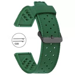 Premium Grade Tropic Silicone Watch Strap 20mm 22mm For Seiko For Oris For Omega Quick Release Diving Waterproof Rubber Bracelet