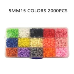 4PCS 2.6mm/5mm Fuse Beads Transparent Extra Large Square Pegboards Ironing Beads Boards DIY Material Template Melting Beads Pegb