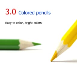 12-72 PCS Wooden Colored Pencils Set Art Supplies For Artist Drawing Writing Back To School Cute Korean Stationery