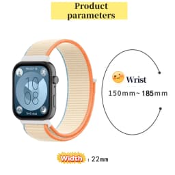 Nylon Strap For Huawei Watch Fit 5/5 Pro Sports Smartwatch Wristband Correa Huawei Watch Fit 3/4/4 Pro Strap Bracelet Watchband