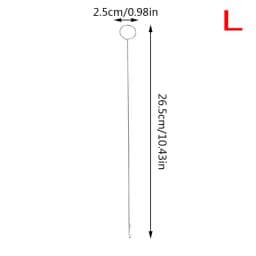 DIY Metal Sewing Loop Turner Hook for Turning Fabric Tubes Straps Belts Strips