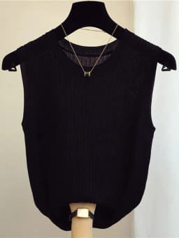 zjais Summer Spring Tanks Top Women Sleeveless Knitted T-Shirts Female Elastic Slim Casual Vests Crop Tops Camis Pullover Shirts