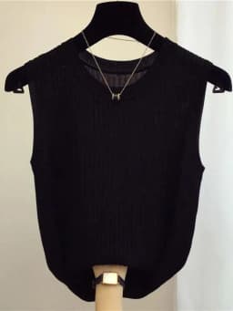zjais Summer Spring Tanks Top Women Sleeveless Knitted T-Shirts Female Elastic Slim Casual Vests Crop Tops Camis Pullover Shirts