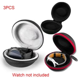 1Pc Travel Case Portable Storage Box For Single Watch Shock And Impact-resistant For Wristwatches Smart Watches