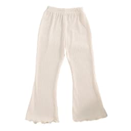 Kids Girls Summer Thin Wide Leg Pants 2024 New Arrival Children Casual Loose Silk Flare Pants Princess Casual Pants Korean Style