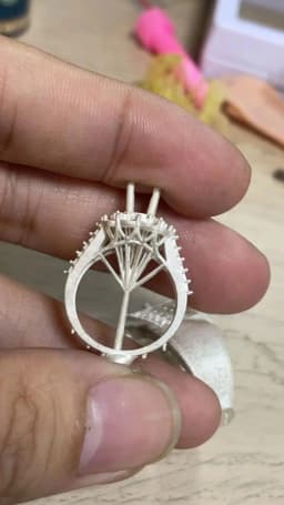 Resin jewelry Casting With High Wax Content 90% Wax Content Easy To Print Good Casting Effect LCD DLP UV Curing New Models