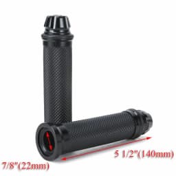 7/8 inch 22mm Motorcycle Grips Hand Grips Handlebar For Aprilia Victory Honda Suzuki Kawasaki Yamaha BMW Ducati