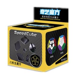 QiYi 2x2 Megaminxes Magic Cube 12 Faces Dodecahedron Puzzle Educational Toys QiYi Speed Cube for Children Gifts