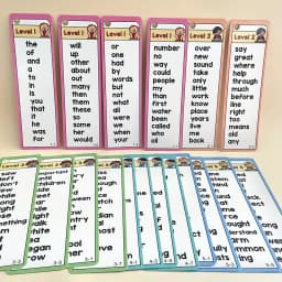 1000 Sight Words List English Educational Flash Cards Vocabulary Building High Frequency Words Teacher Teaching Aids Montessori
