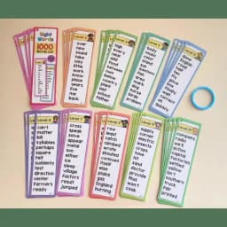 1000 Sight Words List English Educational Flash Cards Vocabulary Building High Frequency Words Teacher Teaching Aids Montessori