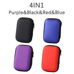Travel Zipper Carry Hard Case UNO Playing Cards Board Game Cards Storage Package For Kids Fan Entertainment Card Holder Mini Bag