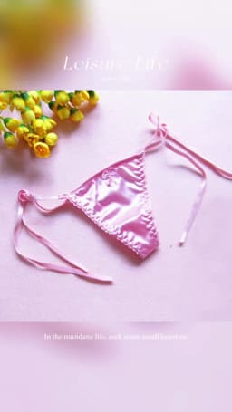 Silk Thong G-string Lace Sexy Underwear Women Sexy Panties Female Low Waist String Lace Lingerie Intimates Thongs T-back
