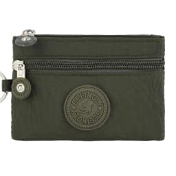 Canvas Money Coin Purse 2024 New with Key Ring Waterproof Credit Card Holoder Wear-resistant Wallet Money Bag Male Female