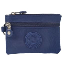 Canvas Money Coin Purse 2024 New with Key Ring Waterproof Credit Card Holoder Wear-resistant Wallet Money Bag Male Female