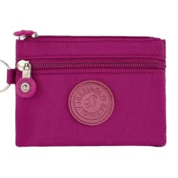 Canvas Money Coin Purse 2024 New with Key Ring Waterproof Credit Card Holoder Wear-resistant Wallet Money Bag Male Female