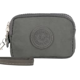 Universal Card Holder Coin Bags Three Layers Large Capacity Purse Zipper Waterproof Wallet Bank ID Credit Card Keys Earphone