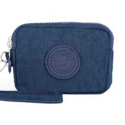 Universal Card Holder Coin Bags Three Layers Large Capacity Purse Zipper Waterproof Wallet Bank ID Credit Card Keys Earphone