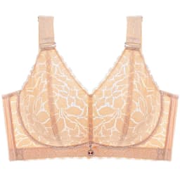 No steel ring underwear, large chest, small appearance, anti sagging, full cup ultra-thin adjustable bra, gathered and gathered