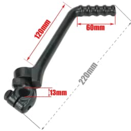 Motorcycle Accessories 13mm Kick Start Starter Lever Pedal for KAYO SSR SDG BSE 50cc 70cc 90cc 110cc 125cc 140cc 150cc 160cc