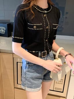 zjaiss White Tshirt Women Summer 2026 Short Sleeve Top Ladies Pockets Basic T Shirts Knitted Casual Clothes Tee Shirt Femme
