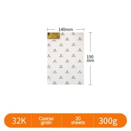 Baohong 300g 100% Cotton Artist Watercolor Drawing Paper Pad 20sheets Aquarell Watercolor Sketchbook For Painting Art Supplies