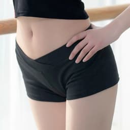 Women Ultra Short Sports Shorts New Casual Sexy Tight Low Waist Shorts Summer Fitness Running Black Ballet Pants