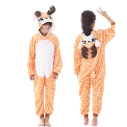 Kawaii Girls Pajamas Winter Purple Unicorn Onesie Hooded Plush Kigurumi Jumpsuit Blanket Sleeper Warm Overall Kids Nightwear Pjs